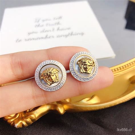 aretes versace mujer|Aretes Versace para Mujer.